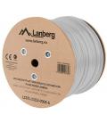 BOBINA CAT.7 LANBERG SFTP 305M SOLID CU LSZH CPR + FLUKE PASSED GRIS - Imagen 1