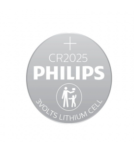 Pila de botón philips cr2025 lithium/ 3v