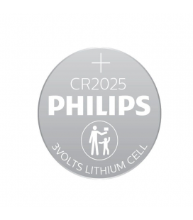 Pila de botón philips cr2025 lithium/ 3v - Imagen 1