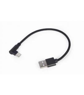 CABLE USB GEMBIRD 2.0 A TIPO C MACHO MACHO 0,2M - Imagen 1