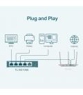 TP-LINK TL-SG105E switch L2 Gigabit Ethernet (10/100/1000) Negro - Imagen 13