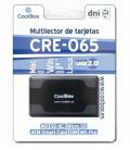 CoolBox CRE-065 lector de tarjeta USB 2.0 Negro - Imagen 6
