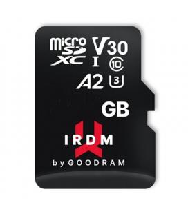 Goodram IRDM UHS-I U3 A2 Micro SD 64GB c/adap - Imagen 1