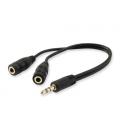 Equip 147941 divisor de audio Negro - Imagen 1