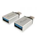 Equip 133473 cambiador de género para cable USB Type C USB Type A Plata - Imagen 1