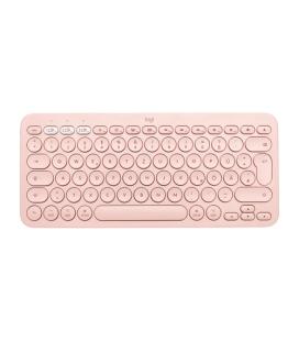 Logitech K380 for mac teclado Bluetooth QWERTY Español Rosa - Imagen 1