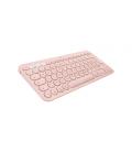 Logitech K380 for mac teclado Bluetooth QWERTY Español Rosa - Imagen 2