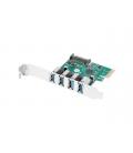 Tarjeta Pci Express Lanberg X1 A 4X USB-A 3,1 Gen1 Low Profile