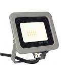 Foco led silver electronics forge+proyector ips 65 10w - 5700k luz fria - 800lm color gris - Imagen 1