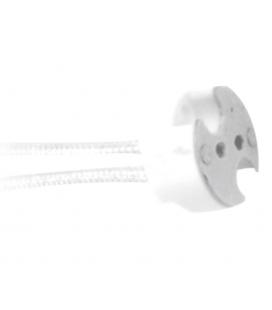 Porta lamparas silever electronics para gu10 230v 15 cm