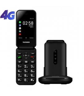 Teléfono móvil telefunken s740 para personas mayores/ negro - Imagen 1