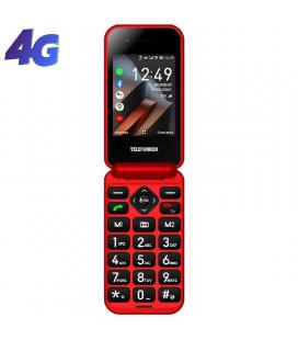 Teléfono móvil telefunken s740 para personas mayores/ rojo - Imagen 1
