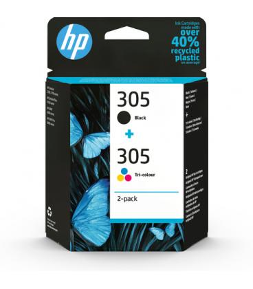 HP Cartucho Multipack 305 Negro+Color