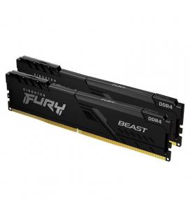 Memoria ram kingston fury beast 2 x 8gb/ ddr4/ 3200mhz/ 1.35v/ cl16/ dimm