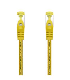AISENS Cable De Red Latiguillo RJ45 LSZH Cat.7 600 MHz S/FTP PIMF AWG26, Amarillo, 2.0 m - Imagen 1