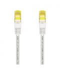 AISENS Cable De Red Latiguillo RJ45 LSZH Cat.7 600 MHz S/FTP PIMF AWG26, Blanco, 1.0 m - Imagen 2