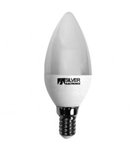 Bombilla led decorativa silver electronic vela 6w=65w - e14 - 5000k - 550 lm - luz extra calida - a+ - Imagen 1