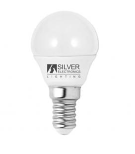 Bombilla led silver electronic eco esferica 5w=35w - e14 - 3000k - 436 lm - 160º - luz calida - a+ - Imagen 1