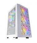 Caja Gaming Minitorre Mars Gaming MCMESH/ Blanco