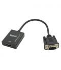 iggual Adaptador VGA a HDMI + audio + microUSB VGA (D-Sub) - Imagen 3