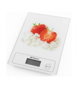 Báscula de cocina electrónica orbegozo pc 1018/ hasta 5kg/ blanca - Imagen 1