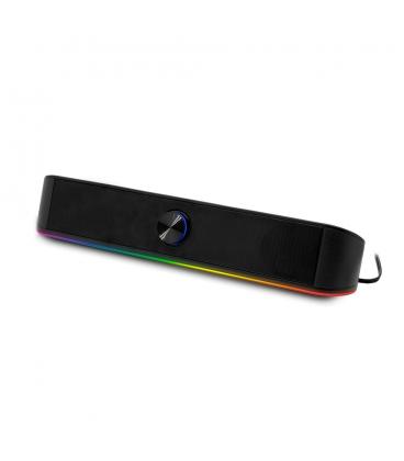 Phoenix ohmios barra sonido rgb 6w rms bt - bluetooth - usb - aux - botones tactiles - Imagen 1