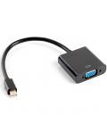 Adaptador lanberg minidisplayport macho - vga hembra 20cm negro - Imagen 2