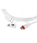 SilverHT Cable Combo MFI - MicroUSB + Lightning 1,5m - Blanco - Imagen 6