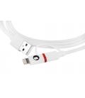 SilverHT Cable Combo MFI - MicroUSB + Lightning 1,5m - Blanco - Imagen 7