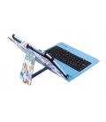 SilverHT Funda Universal Estampada PIXEL GAMER + teclado MicroUSB (9 - 10,1") - Imagen 4