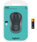 Ratón Inalámbrico Logitech M185/ Hasta 1000 DPI/ Gris