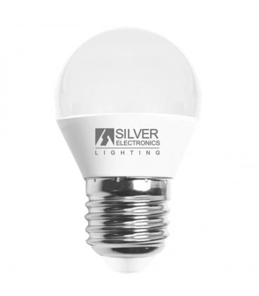 Bombilla led decorativa silver electronics esferica 7w=70w - e27 - 3000k - 620 lm - luz calida - a+ - Imagen 1