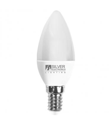 Bombilla led decorativa silver electronic vela 7w=70w - e14 - 5000k - 620 lm - luz fria - a+ - Imagen 1