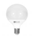 Bombilla led decorativa silver electronics globo 12w=90w - e27 - 3000k - 1155 lm - luz calida - a+ - Imagen 1