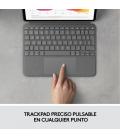 Logitech Combo Touch Gris Smart Connector QWERTY Español - Imagen 9