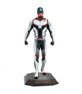 Capitan america traje equipo pvc diorama 23 cm marvel movie gallery avengers: en - Imagen 1