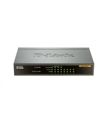 Switch D-Link DES-1008PA 8 Puertos/ RJ-45 10/100/1000 PoE
