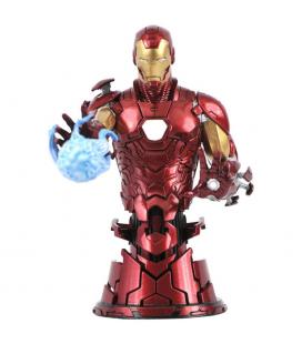 Iron man mini busto resina 15 cm 1 - 7 scale marvel comics - Imagen 1