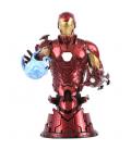 Iron man mini busto resina 15 cm 1 - 7 scale marvel comics - Imagen 1