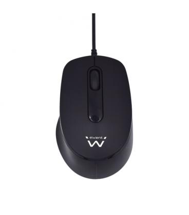 RATON EWENT EW3159 OPRTICO 1000DPI USB NEGRO SILENCIOSO