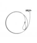 TooQ TQCLKC0015 cable antirrobo Plata 1,5 m - Imagen 2