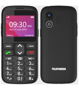 Teléfono móvil telefunken s520 para personas mayores/ negro - Imagen 1