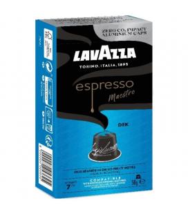 Cápsula lavazza espresso maestro dek para cafeteras nespresso/ caja de 10 - Imagen 1