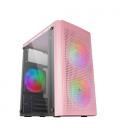 Caja Gaming Semitorre Mars Gaming MC300/ Rosa