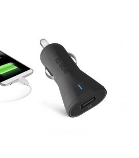 CARGADOR COCHE MINI SBS 1XUSB 12/24V 1000 MAH