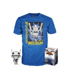 Pop & tee my hero academia tenya iida ingenium (full mech suit) funko + camiseta talla m - Imagen 1