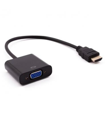 CABLE ADAPATADOR NILOX HDMI A VGA MACHO HEMBRA - Imagen 1