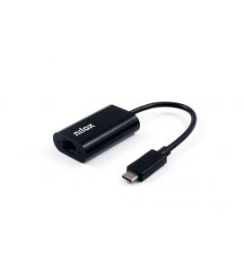 CABLE ADAPTADOR NILOX TIPO C A ETHERNET MACHO HEMBRA - Imagen 1