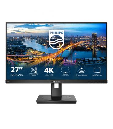 Monitor Profesional Philips B-Line 278B1 27"/ 4K/ Multimedia/ Negro