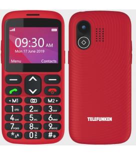 Teléfono móvil telefunken s520 para personas mayores/ rojo - Imagen 1